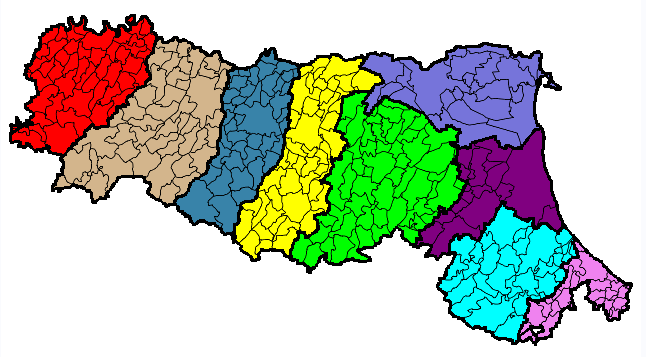 Mappa Regionale